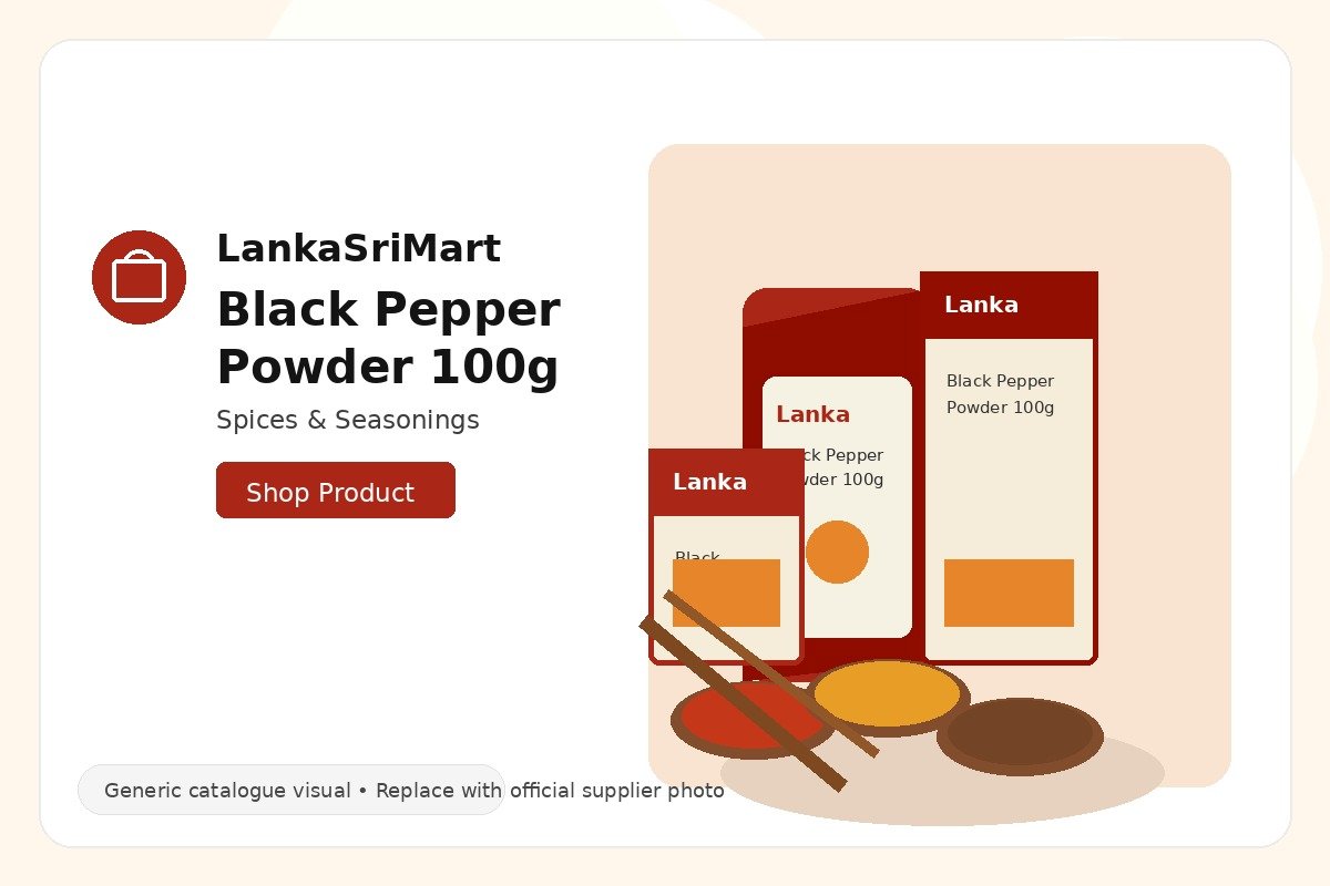 Black Pepper Powder 100g