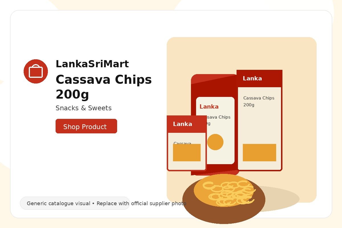 Cassava Chips 200g