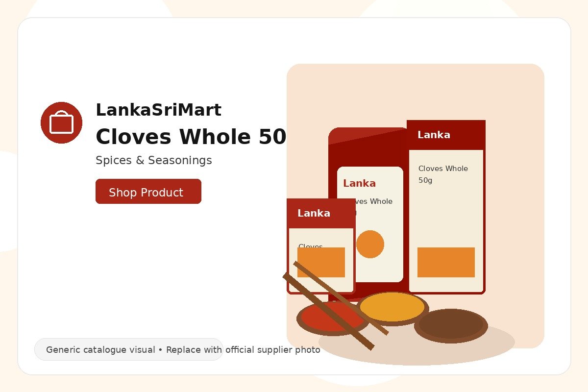 Cloves Whole 50g